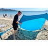 Ελαστική Τέντα Παραλίας New Camp Lycra Shelter Aegean Blue 2x2