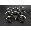 Amila Kettlebell Rubber Cover cr Handle 4kg 44495