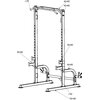 Μηχάνημα Half Rack Amila Hr350 91206
