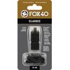 Σφυρίχτρα Fox40 Classic Safety Μαύρη με Κορδόνι 99030008