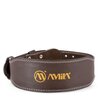 Ζώνη Άρσης Βαρών Amila Δερμάτινη Καφέ c Quality m 94912