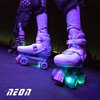 Yvolution Neon Combo 2 σε 1 Αυξομειούμενα Πατίνια - Γαλάζιο/ροζ