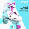 Yvolution Neon Combo 2 σε 1 Αυξομειούμενα Πατίνια - Γαλάζιο/ροζ