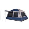 OZTRAIL Hightower Mansion 8P, Οικογενειακή σκηνή 8 Ατόμων, 400 x 240 x 210(ύψος) cm H-AC-DTM-MAN8