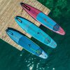 Jobe Φουσκωτή σανίδα SUP 11'6'' Duna Πακέτο με κουπί Stream 40 - Teal Blue