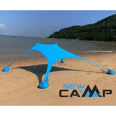 Ελαστική Τέντα Παραλίας New Camp Lycra Shelter Aegean Blue 3x2.5