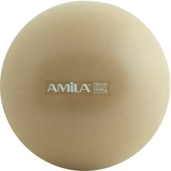 Μπάλα Γυμναστικής AMILA Pilates Ball 19cm Χρυσή Bulk 95804