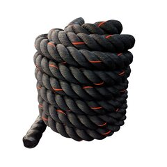 Viking c-967-15m Battle Rope Polyester - Σχοινί Crossfit 15m Μαύρο