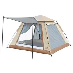 Σκηνή παραλίας αυτόματη  210x210x145cm polyester μπεζ SOLART