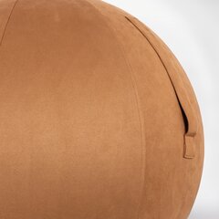 Κάλυμμα για Μπάλα Γυμναστικής Amila Gymball 65cm Sueded Καφέ Κωδ. 96791