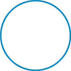 Χούλα-Χουπ hq 70cm - Φ19mm - 280gr, Μπλε 98810