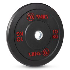 Δίσκος Amila Black r Bumper Slim 50mm 10kg 84832