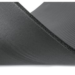 Στρώμα Γυμναστικής NBR 15mm 80Kg 183cm Μαύρο 81776