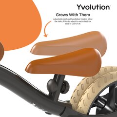Yvolution Velo Junior air 2021 Ποδήλατο Ισορροπίας - Μαύρο