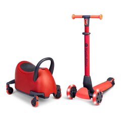 Yvolution Yglider Luna Πατίνι 5 σε 1 - Κόκκινο