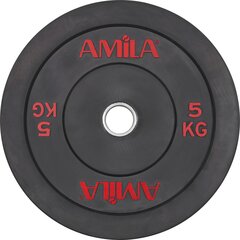 Δίσκος AMILA Black R Bumper 50mm 5Kg 84600
