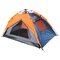Σκηνή παραλίας αυτόματη 200x200x135/120cm polyester γκρι/πορτοκαλί SOLART